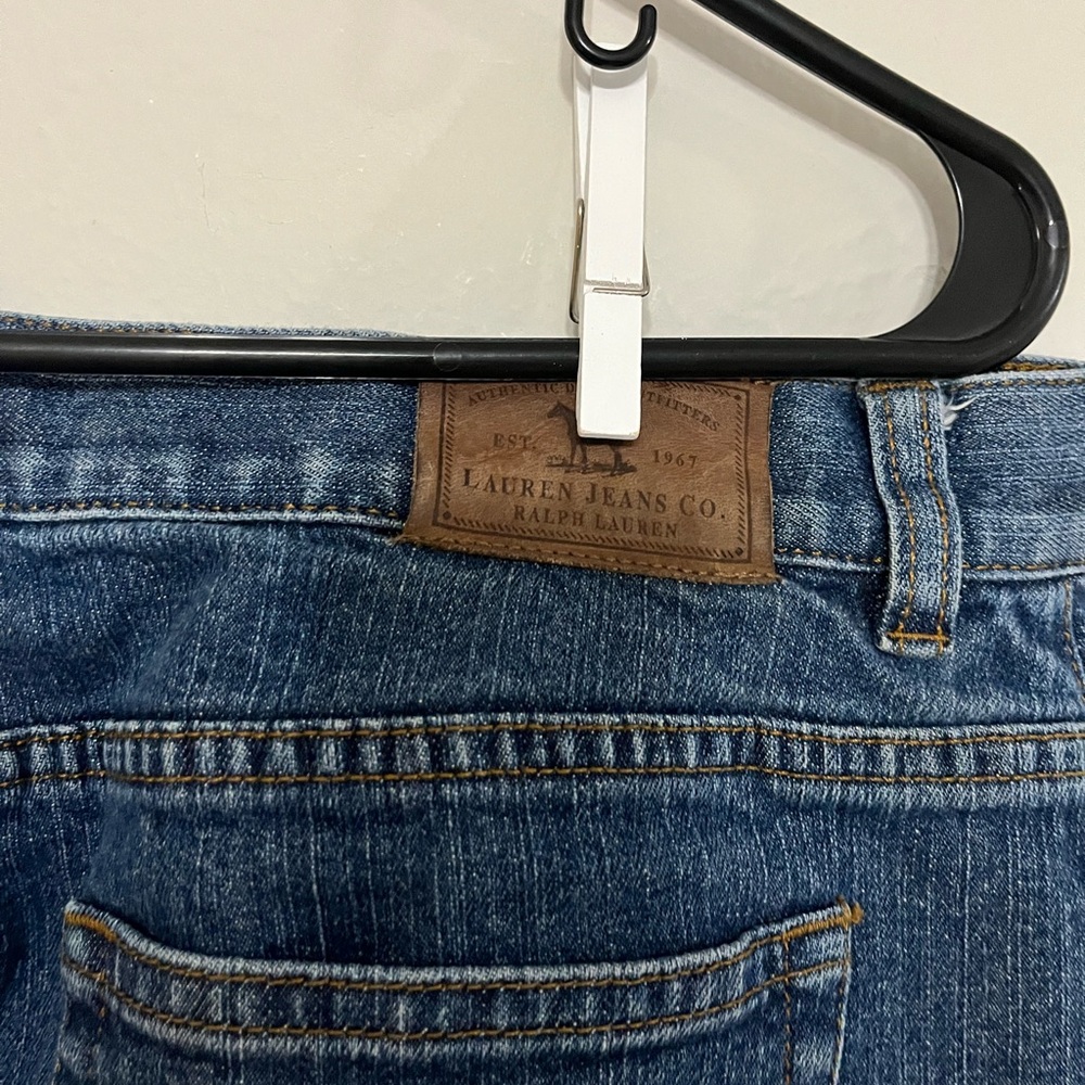 Ralph Lauren Classic Straight Leg Blue Jeans - Picture 4 of 6